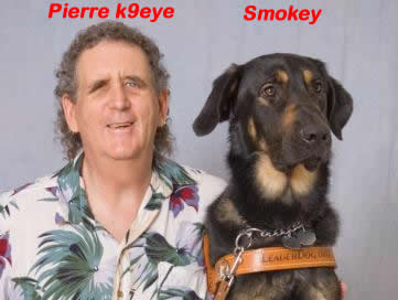 Pierre k9eye & Smokey 